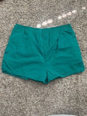 Women's Athletic Pull-On Shorts in Teal